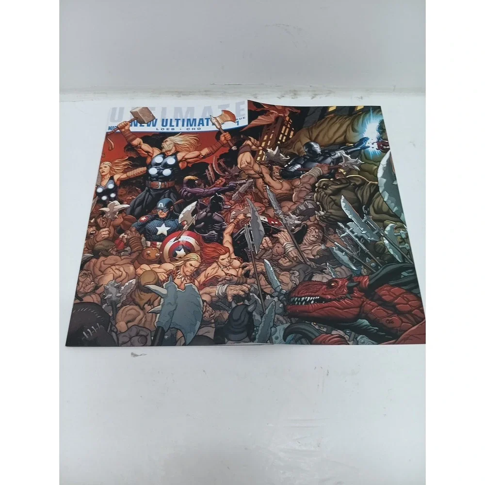 MARVEL Comics Ultimate: New Ultimates #1A Variant Wraparound Foldout Cho Cover